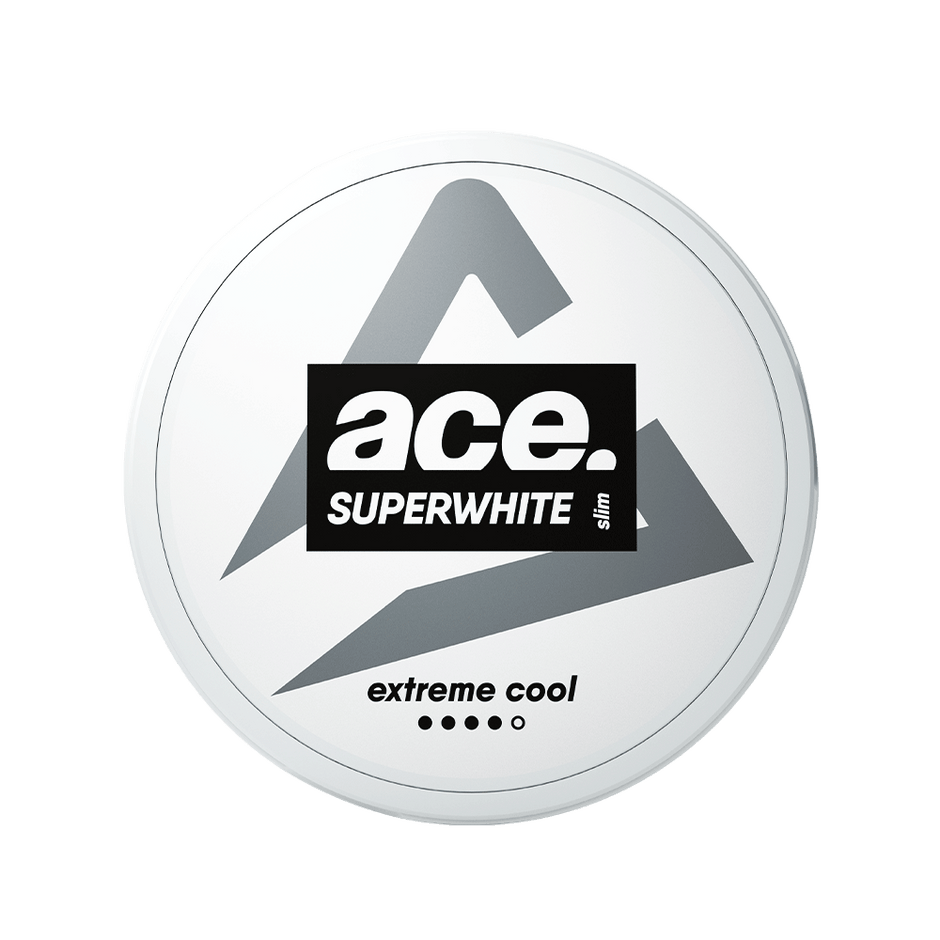 ACE EXTREME COOL SLIM EXTRA STRONG ALL WHITE