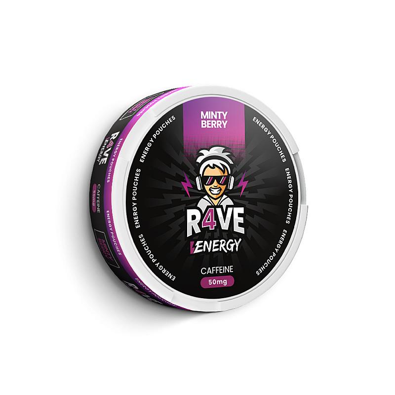 R4VE MINTY BERRY CAFFEINE 50MG ENERGY
