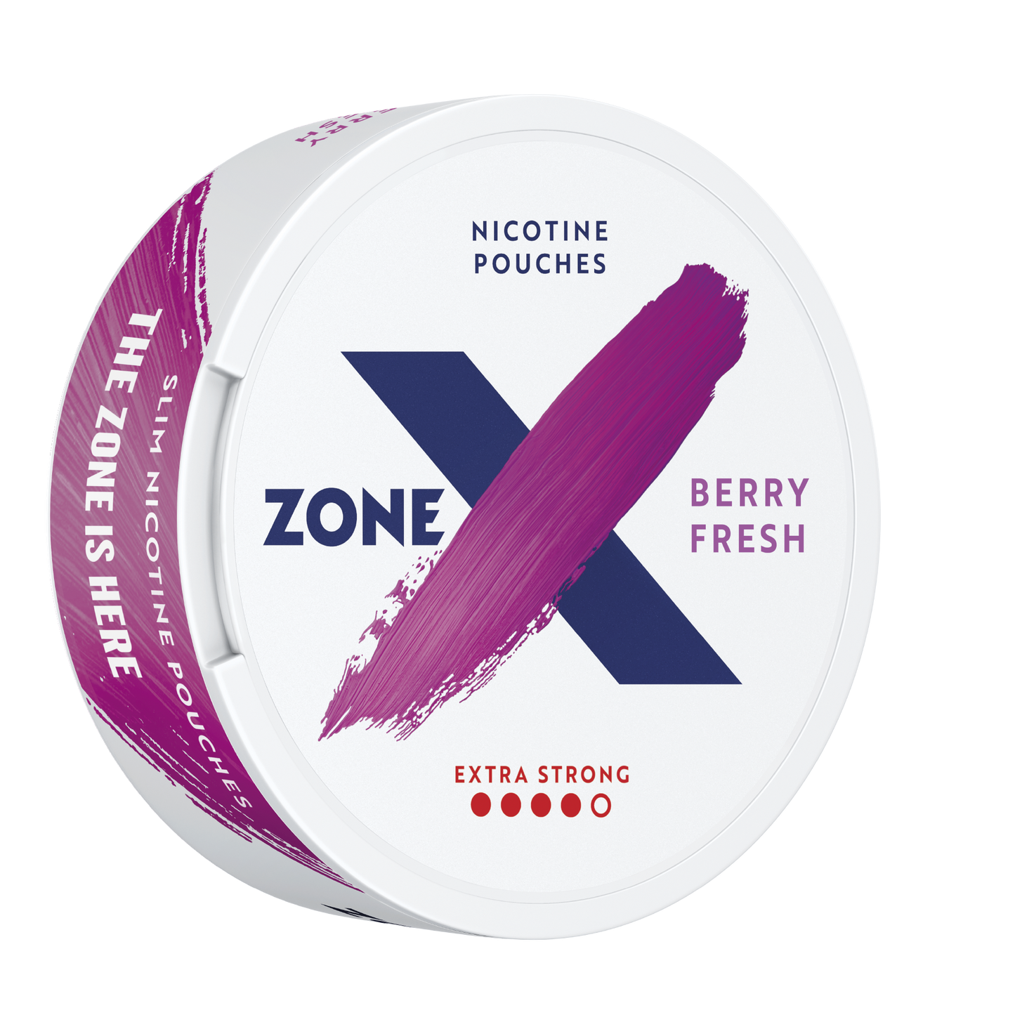 ZONE X BERRY FRESH SLIM EXTRA STRONG