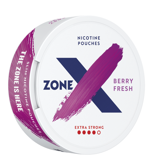 ZONE X BERRY FRESH SLIM EXTRA STRONG