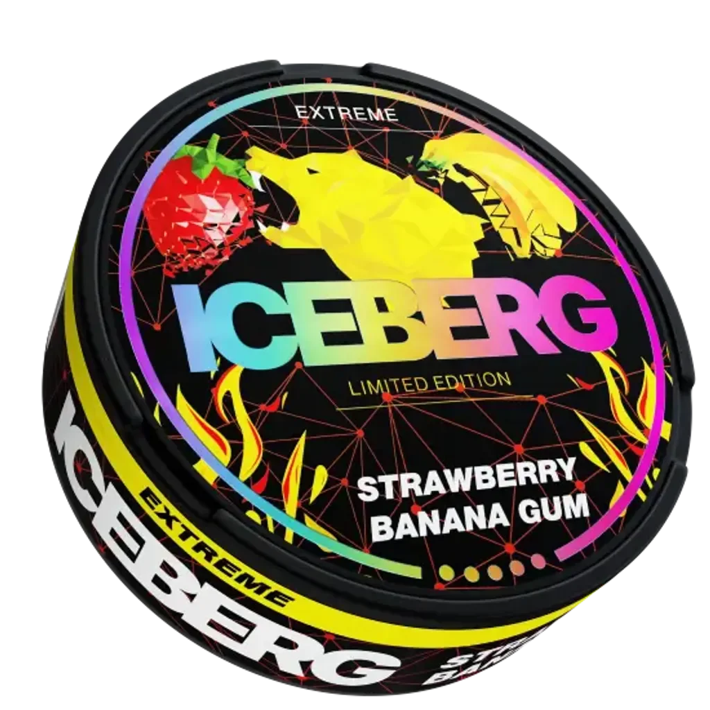 ICEBERG Strawberry Banana Gum Extreme