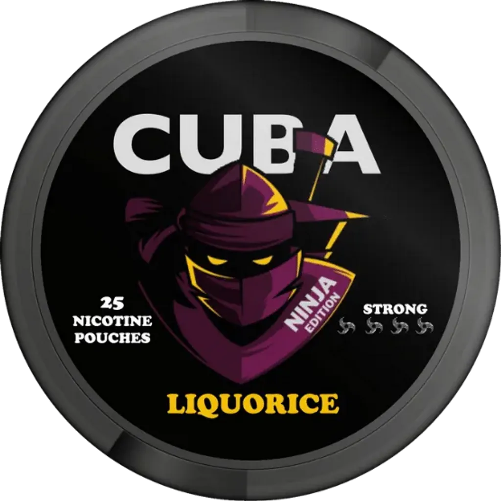 CUBA NINJA LIQOURICE SLIM STRONG