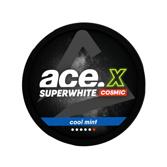 ACE X COSMIC COOL SLIM EXTRA STRONG ALL WHITE