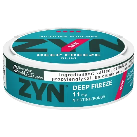 ZYN DEEP FREEZE SLIM EXTRA STRONG