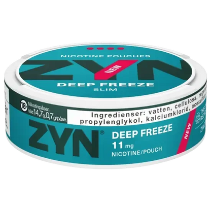 ZYN DEEP FREEZE SLIM EXTRA STRONG