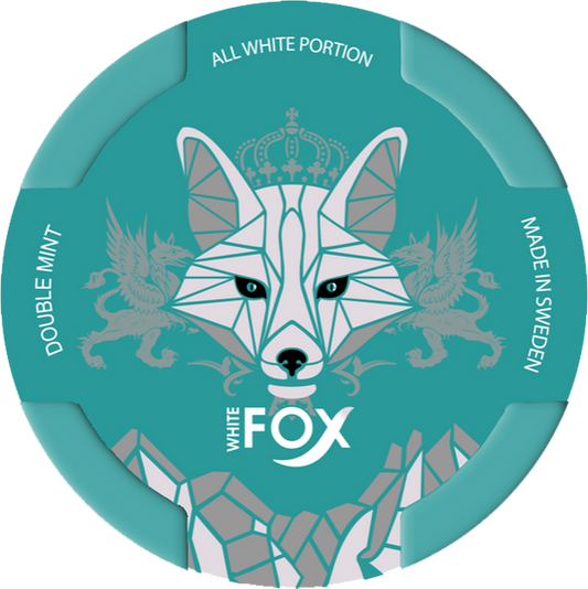 WHITE FOX DOUBLE MINT SLIM EXTRA STRONG