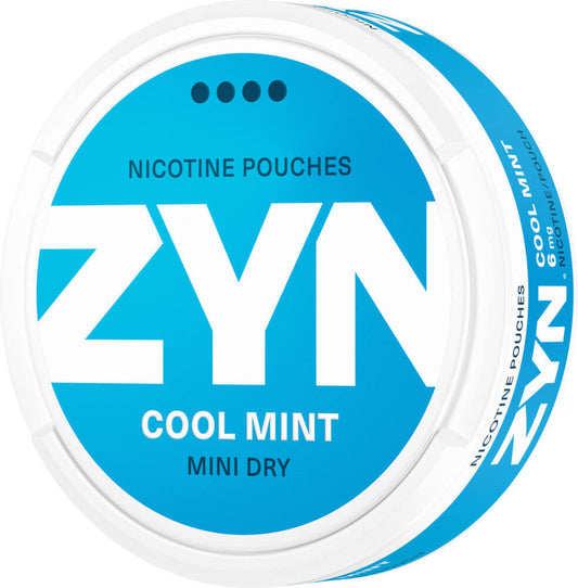 ZYN DRY COOL MINT MINI STRONG