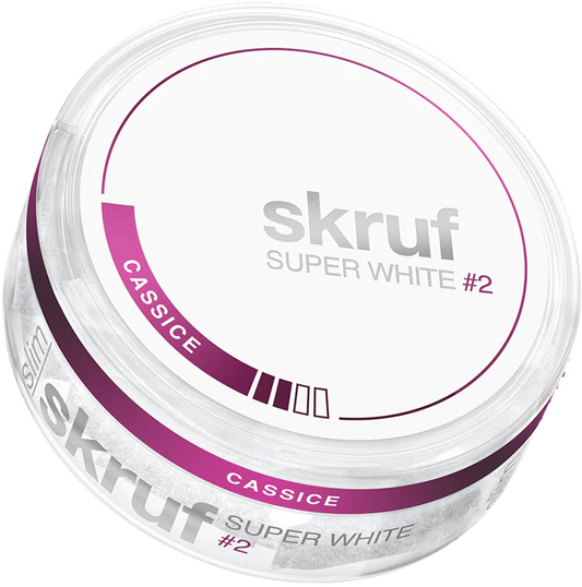 SKRUF SUPER WHITE CASSICE #2 SLIM
