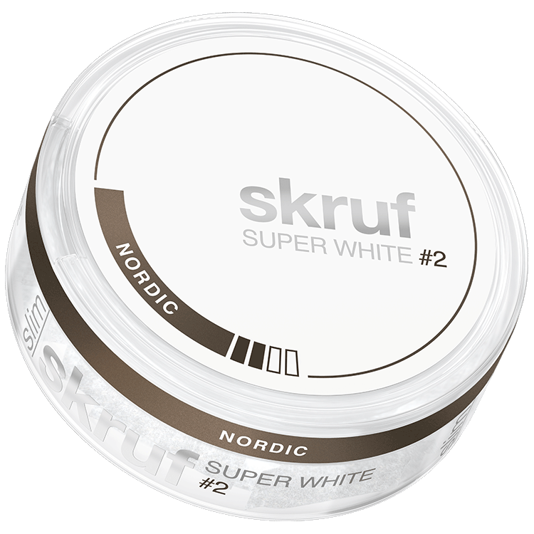 SKRUF SUPER WHITE NORDIC #2