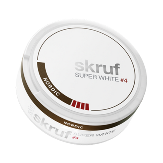 SKRUF SUPER WHITE NORDIC #4